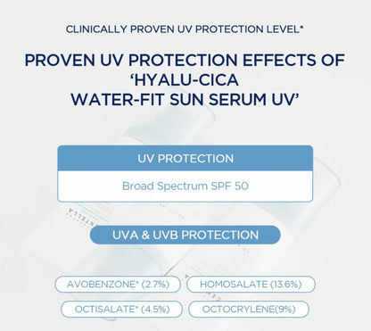 Hyalu-Cica Water-Fit Sun Serum