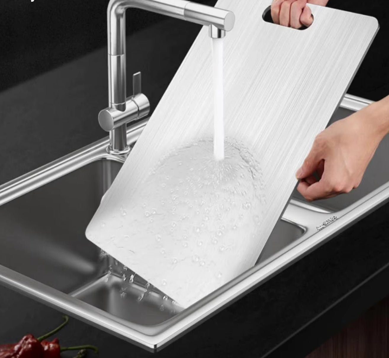 EZClean® - Stainless Cutting Board